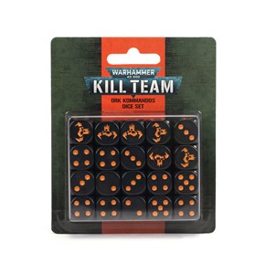 Picture of Kill Team Ork Kommandos Dice Set Warhammer 40k