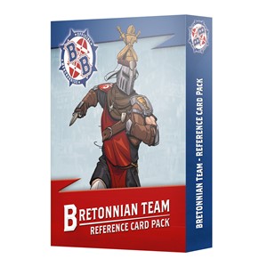 Picture of Bretonnian Team Reference Card Pack Blood Bowl
