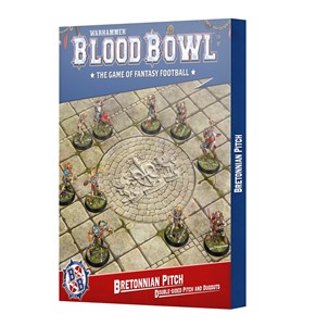 Picture of Bretonnian Pitch Double-sided Pitch and Dugouts Blood Bowl