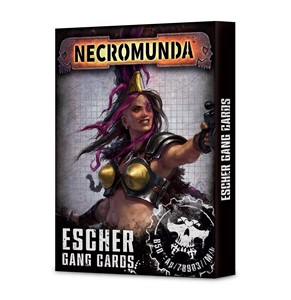 Picture of Escher Gang Tactics Cards: Necromunda Underhive