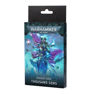 Picture of Thousand Sons Datasheet Cards Warhammer 40K