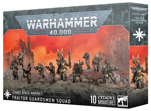 Picture of Traitor Guardsmen Squad Chaos Space Marines Warhammer 40k