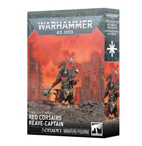 Picture of Red Corsairs Reave Captain Chaos Space Marines Warhammer 40K