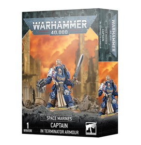 Picture of Captain In Terminator Armour Space Marines Warhammer 40k