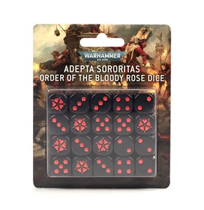 Picture of Adepta Sororitas Order Of The Bloody Rose Dice Set Warhammer 40,000