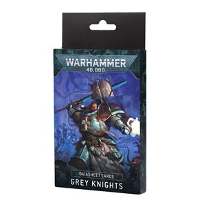 Picture of Grey Knights DataSheet Cards Warhammer 40K