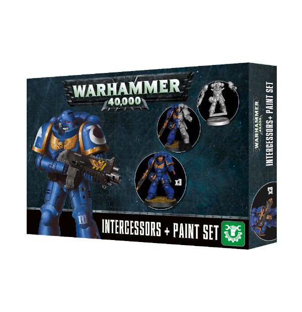 Warhammer 40K Space Marines Infernus Marines + Paints Set