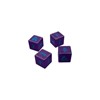 Picture of Phandelver Campaign 4D6 Heavy Metal Dice - Royal Purple and Sky Blue: D&D