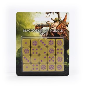 Picture of Maggotkin Of Nurgle Dice Age Of Sigmar 