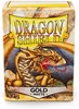 Picture of Matte Gold  Standard Sleeves (100) dragon shield