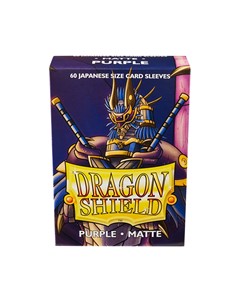 Picture of Matte Purple Japanese Size Sleeves Dragon Shield ( 60 Sleeves )