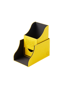 Picture of Dragon Shield Nest+ 100 Deck Box, Yellow/Black