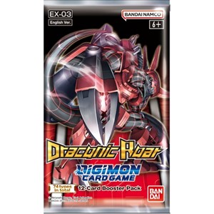 Picture of Digimon CG Draconic Roar EX-03 Booster Pack