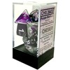Show details for Chessex Gemini™ Polyhedral Purple-steelw/white 7-Die Set Picture of Chessex Gemini™ Polyhedral Purple-steelw/white 7-Die Set