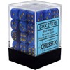 Picture of Chessex Vortex Dice™ 12mm d6 Blue/gold Dice Block™