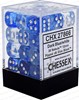 Picture of Chessex Nebula™ 12mm d6 Dark Blue/white Dice Block™