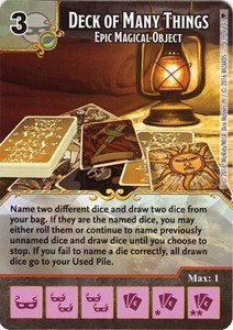 Picture of Deck of Many Things, Epic Magical Object