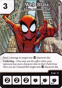 Picture of Web Blast - Basic Action Card