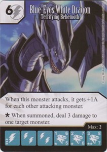 Picture of Blue-Eyes White Dragon Terrifying Behemoth