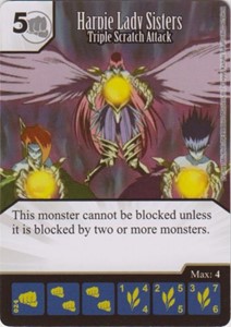 Picture of Harpie Lady Sisters Triple Scratch Attack