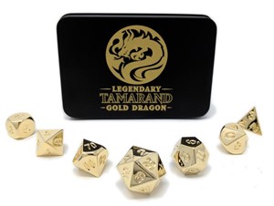 Picture of Tamarand, 24k Gold Plated Dice Set