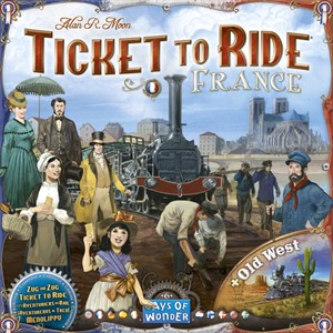 Picture of Ticket To Ride France & Old West Map Collection