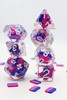 Picture of Bisexual Flag Resin Dice Set