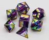 Show details for Pride Flag Metal Dice Set - Non Binary Picture of Pride Flag Metal Dice Set - Non Binary