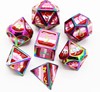 Picture of Pride Metal Dice Set - Lesbian Pride Flag