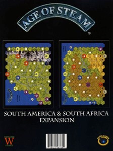 Picture of Age of Steam Expansion South America/South Africa