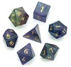 Picture of Colourful Fluorite Crystal Gemstone Dice Set