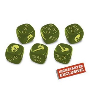 Picture of Zombicide Green Custom Dice