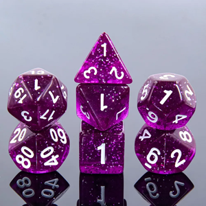 Picture of Dark Orchid Dice Set
