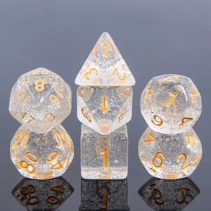 Picture of Snow Clear Dice Set