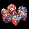 Picture of Aurora Dragon Scale Dice Set