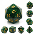 Picture of Green Galaxy Dice Set