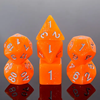 Show details for Juicy Tangerine Dice Set Picture of Juicy Tangerine Dice Set