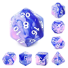 Picture of Blue Pink Blend Dice Set