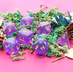 Picture of Purple Iridecent Dice