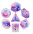 Picture of Opalescence (Dark Blue+Purple) Jade Dice Set