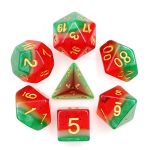 Picture of Watermelon Dice Set - Clamshell