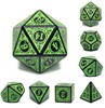 Picture of Magic Flame(Green) Dice Set