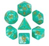 Picture of Sea Green Pearl Dice Set