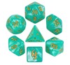 Picture of Sea Green Pearl Dice Set