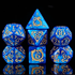 Picture of Blue Auspicious Clouds Dice Set