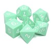 Picture of Sharp Edge Mint Cream Dice Set