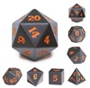 Picture of The Moon (Orange Ink) Dice Set