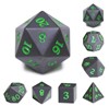 Picture of The Moon (Green Ink) Dice Set