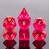 Picture of Dark Purple Transparent Dice Set