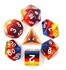 Picture of Transparent Layer Dice Burning Cloud Dice Set